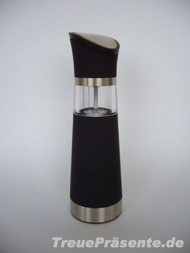 Einhand-Pfeffermühle schwarz