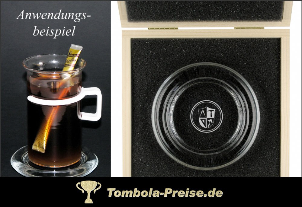 TreuePräsent Glasuntersetzer